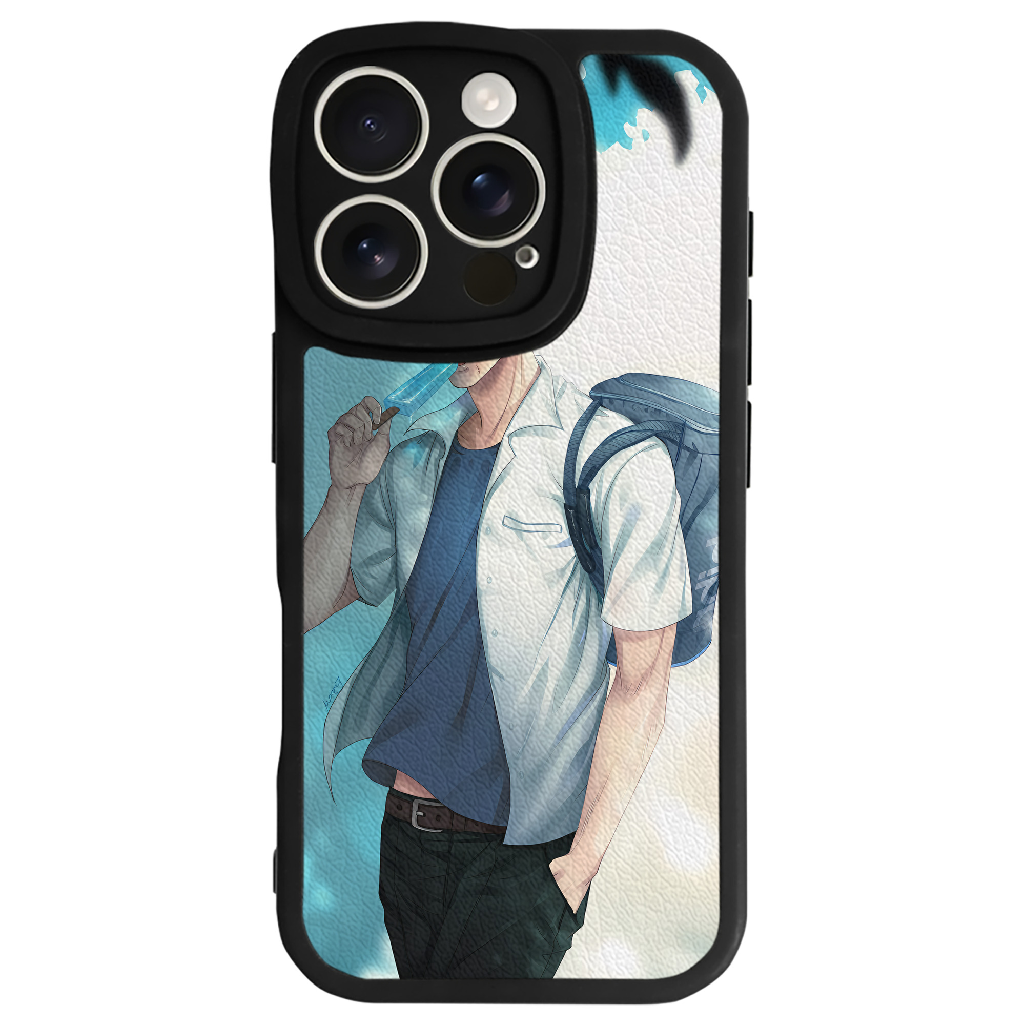 （画像用） SLAM DUNK／スラムダンク 【iPhone 16シリーズ対応】シリコンスマホケース（レザー調） 材質：シリコン